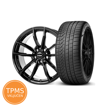 Zimski komplet ALU platišča Rial X12 in pnevmatike Pirelli in TPMS senzorji  za BMW X3