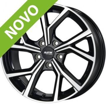 ALU Platišče PLATIN P 115 7,5x18 Črno polirano PLATIŠČA