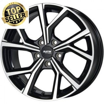 ALU Platišče PLATIN P 115 6,0x16 Črno polirano PLATIŠČA
