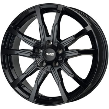 ALU Platišče PLATIN P 124 8,0x18 Sijajno črno PLATIŠČA