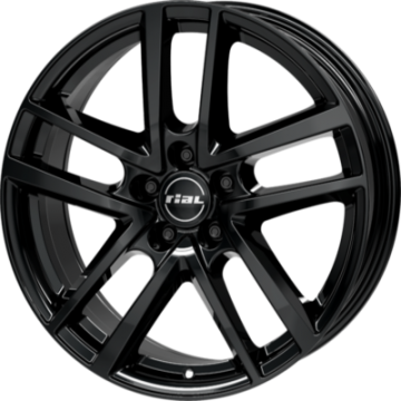 ALU Platišče RIAL ASTORGA 7,5x18 Diamantno črno PLATIŠČA