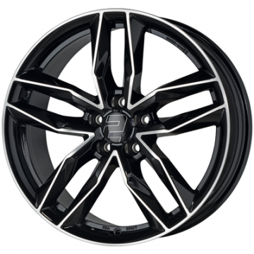 ALU Platišče 2DRV WH40 8,5x19 SCHWARZ HG POL. PLATIŠČA