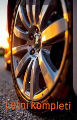 Kompleti alu platišč in pnevmatik